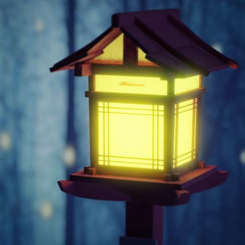 Japanese Wood Lamp preview image